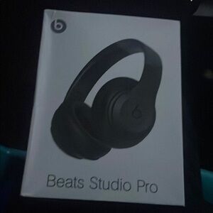 Beats by Dre Studio Pro Black Over-Ear Headphones
